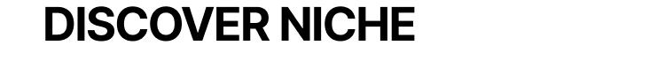 DISCOVER NICHE