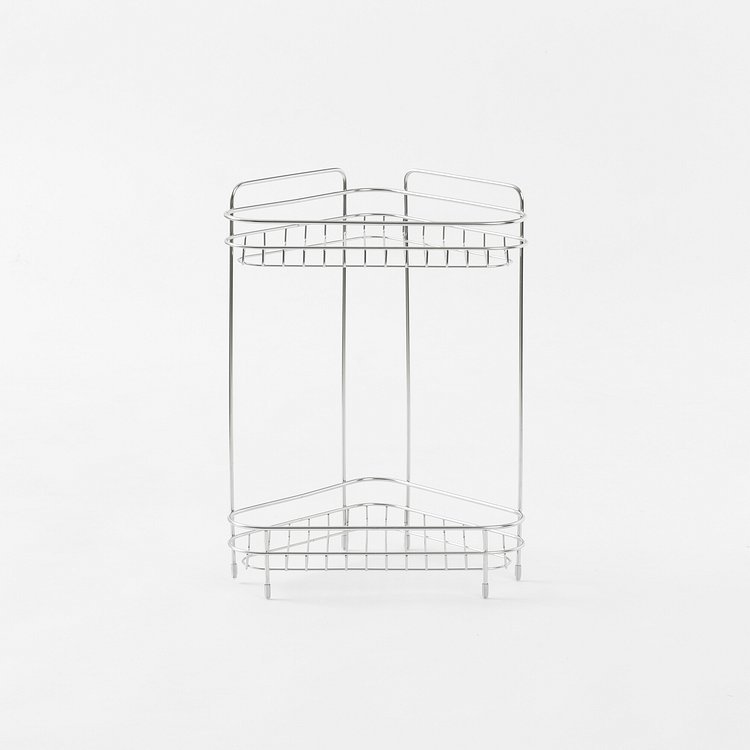 모던스텐코너선반2단_29.8 x 19.8 x 40.7cm