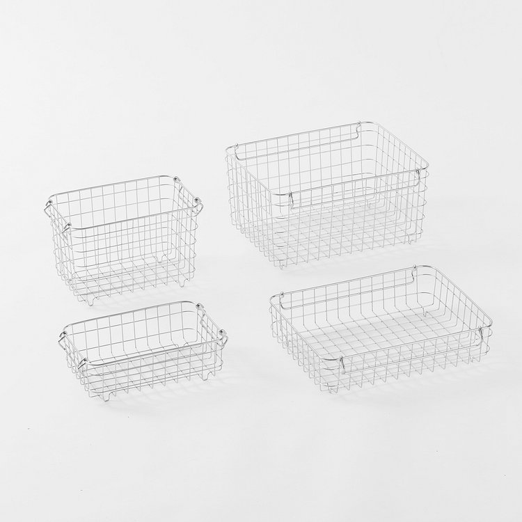스텐 와이어 적층형 바스켓_35x28x19cm