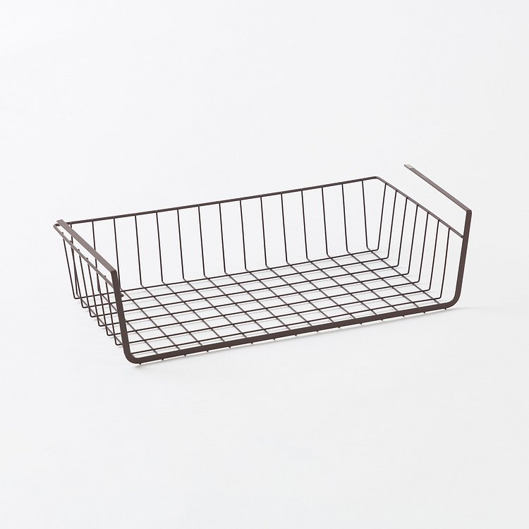 와이어 틈새 바스켓 49CM_브라운