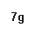 7g