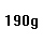 190g
