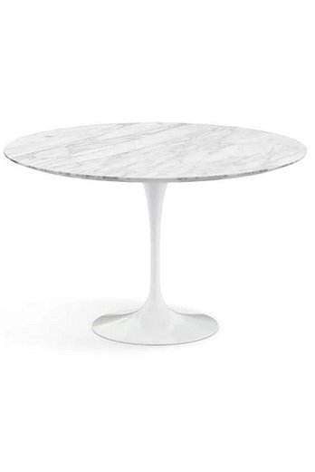 KNOLL [Knoll] Saarinen Round Dining Table 91cm (Statuarietto) | 신세계V