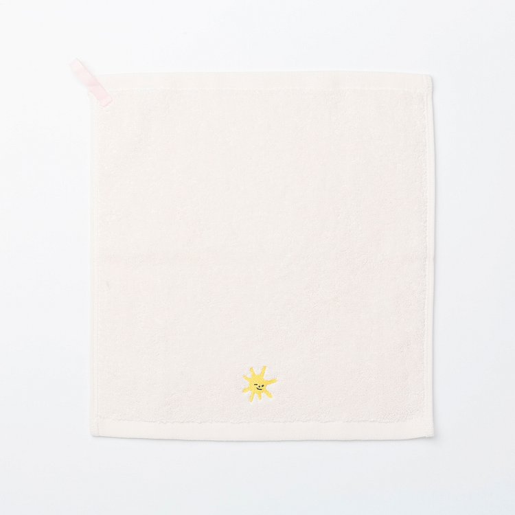 디어앤퓨어 무형광 네임타월 3P_34x34cm_핑크