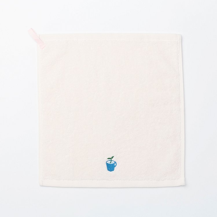 디어앤퓨어 무형광 네임타월 3P_34x34cm_핑크