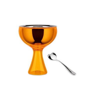 ALESSI [신세계V 단독][Alessi] 알레시 러브 아이스크림볼 스푼세트 오랜지 / AMMI01S O | 신세계V