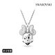 [스와로브스키/본사정품] Disney100 Minnie Mouse 로듐 목걸이 5667612