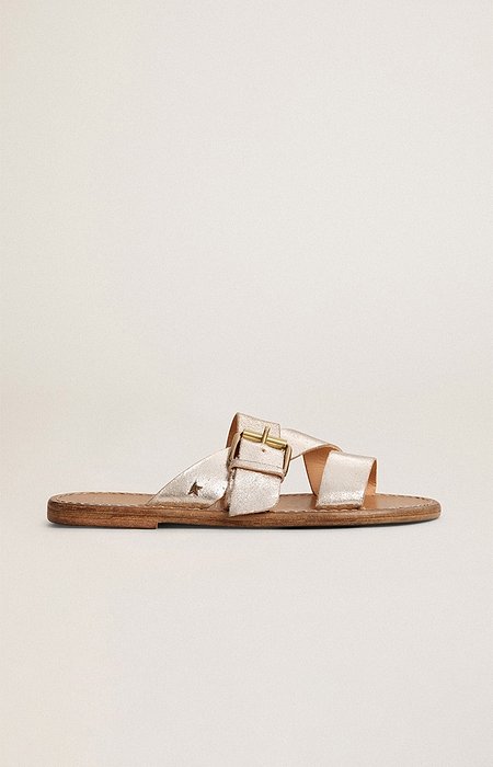 GOLDEN GOOSE KOREA [공식 스토어] 골든구스  여성 마가렛 슬라이드 GWF00323 F003058 70100 | 신세계V