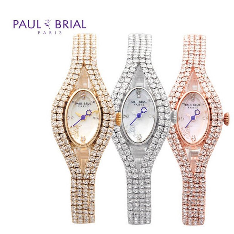 PAUL BRIAL(폴브리알) [PAUL BRIAL] 폴브리알 폴브리알(PAUL BRIAL) 여성시계 PB8005 팔찌3종택1 ...
