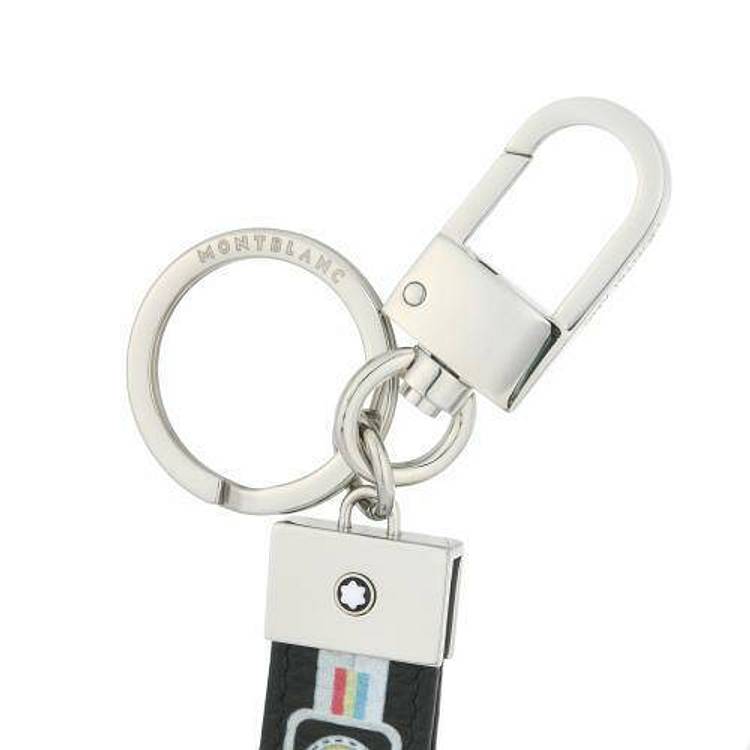 MONTBLANC DF(몽블랑) [MONTBLANC]MST Soft Grain Key Fob Loop Tape Bk ...