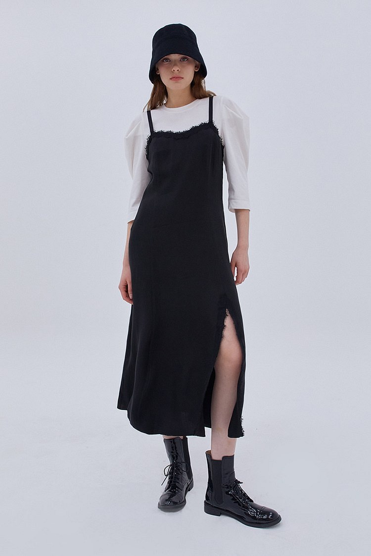 DEBB(종료)(뎁) [DEBB]Lace bustier dress_BK | 신세계V
