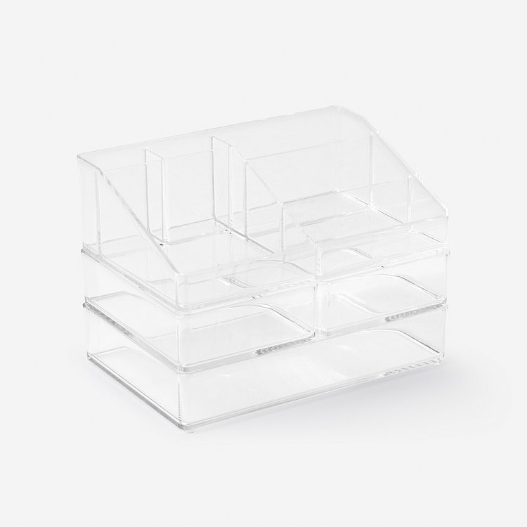 투명해서 깔끔한 아크릴 수납함_8x8x5cm