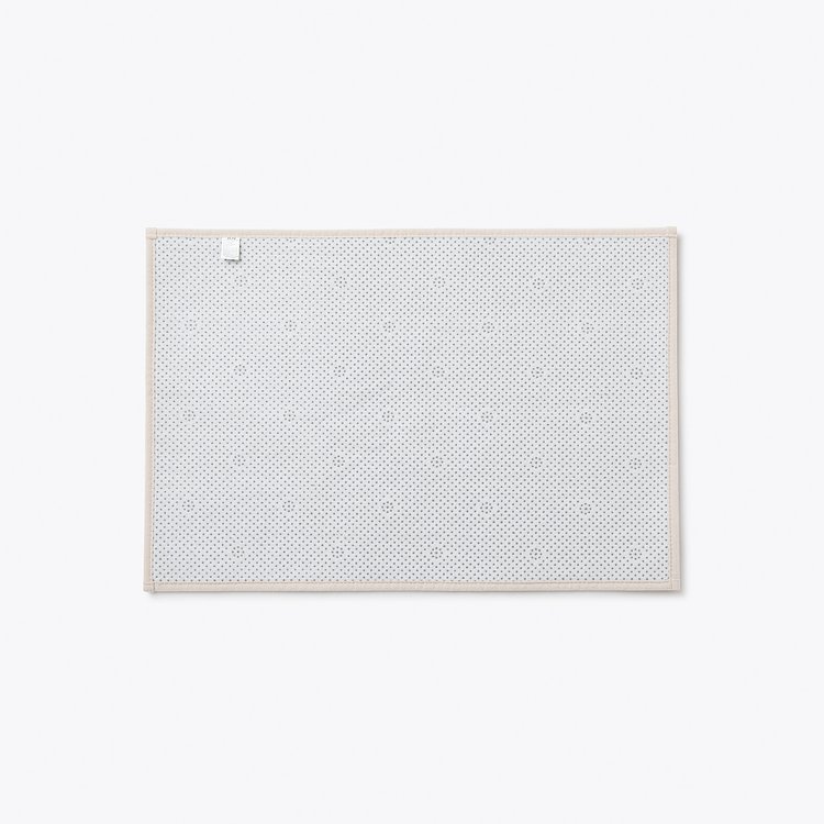 뽀송한 감촉의 테리 욕실 매트_60X40cm_아이보리