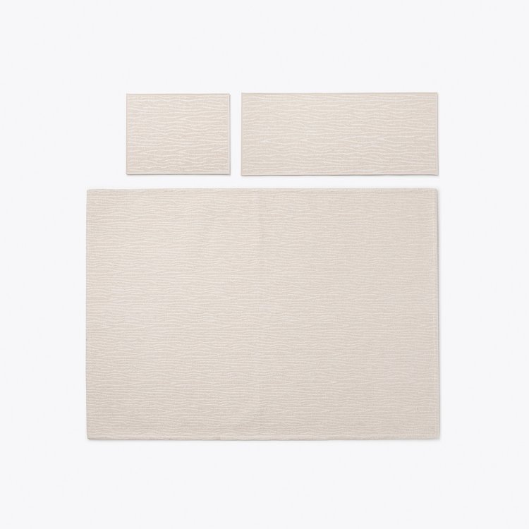 뽀송한 감촉의 테리 욕실 매트_60X40cm_아이보리