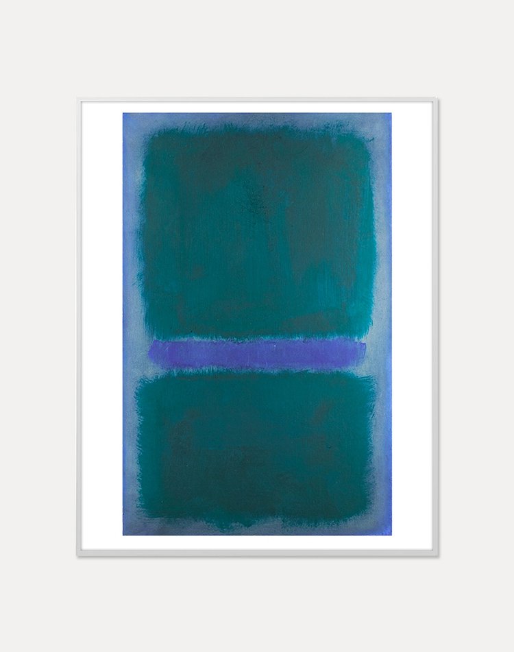 PAGEMAIL(페이지메일) [마크로스코]MARK ROTHKO —Untitled (BlueGreen, Blue on) (알루미늄 ...