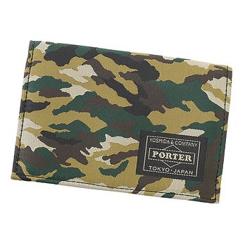 PORTER GHILLIE BUSINESS CARD CASE WOODLAND KHAKI (886-16147-33) | 신세계V