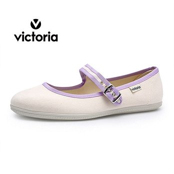 VICTORIA SHOES 빅토리아 오다 메리제인 캔버스 (1049117-COTTON) | 신세계V
