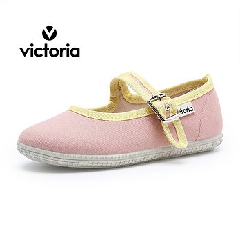 VICTORIA SHOES 빅토리아 주니어 오다 메리제인 캔버스 (J1049117-SKIN) | 신세계V