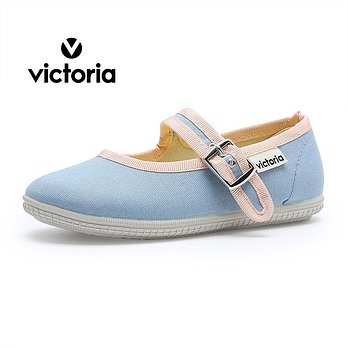 VICTORIA SHOES 빅토리아 주니어 오다 메리제인 캔버스 (J1049117-GLACIAR) | 신세계V