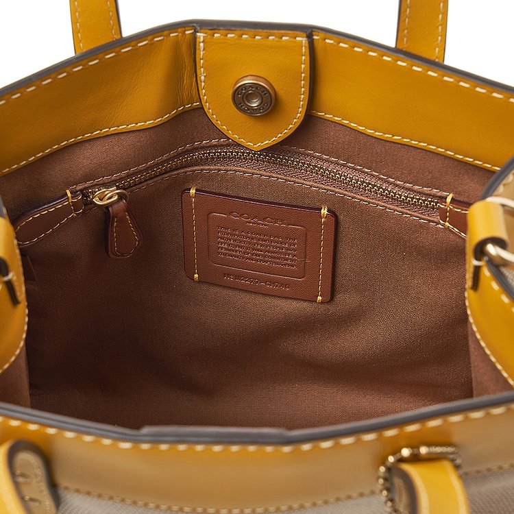 COACH(코치) [코치] 필드 토트백 CH740 NATURAL CANVAS YELLOW GOLD | 신세계V