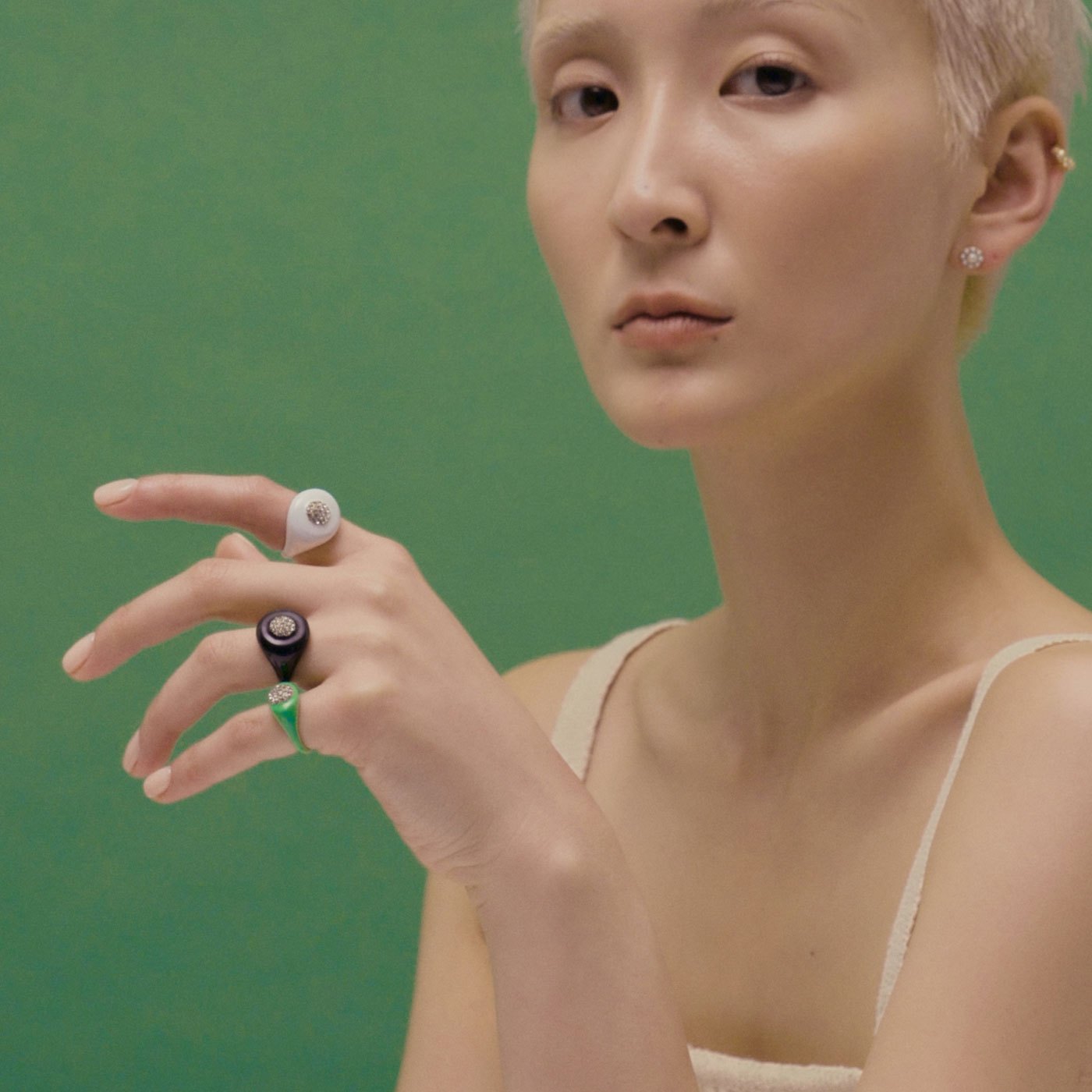 PANACHE CHASUNYOUNG(파나쉬 차선영) [파나쉬차선영] Curio Pinky Signet Ring Signal ...
