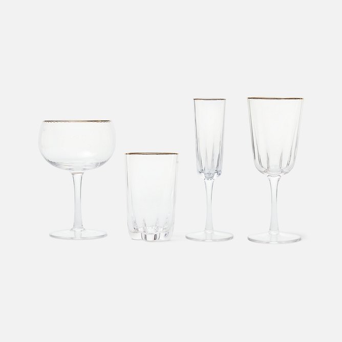블링 골드 와인잔_250ml