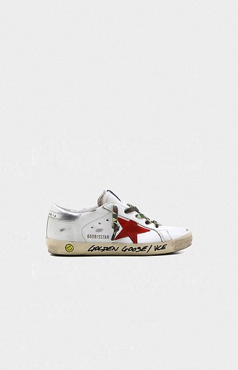 GOLDEN GOOSE KOREA [공식 스토어] 골든구스  아동 슈퍼스타 GYF00101 F001157 10393 | 신세계V