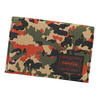 PORTER GHILLIE BUSINESS CARD CASE BORDEAUX (886-16147-22) | 신세계V