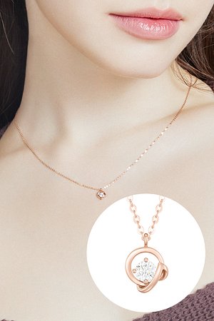 J.ESTINA(제이에스티나) ETER 14K 목걸이 (JJERNQ3BF689R4420) | 신세계V