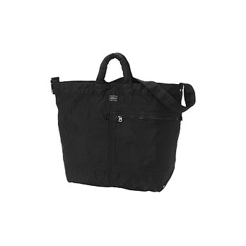 PORTER MILE 2WAY TOTE BAG(L) BLACK (754-15107-10) | 신세계V