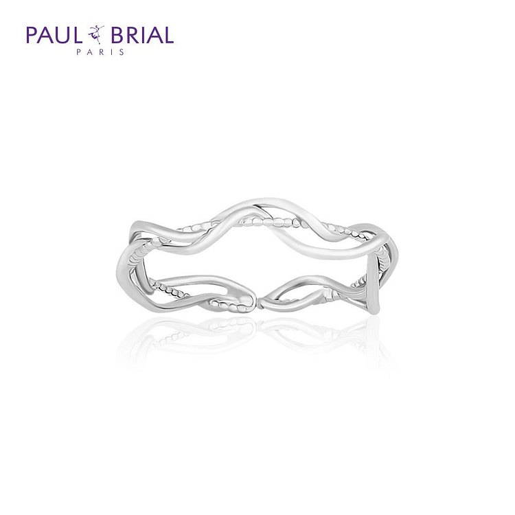 PAUL BRIAL(폴브리알) [PAUL BRIAL] 폴브리알 폴브리알 POBR0141 (WG) 플로우 반지 | 신세계V