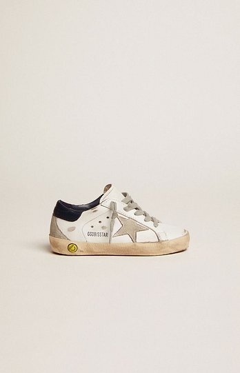 GOLDEN GOOSE KOREA [공식 스토어] 골든구스  아동 슈퍼스타 GYF00102 F000414 10303 | 신세계V