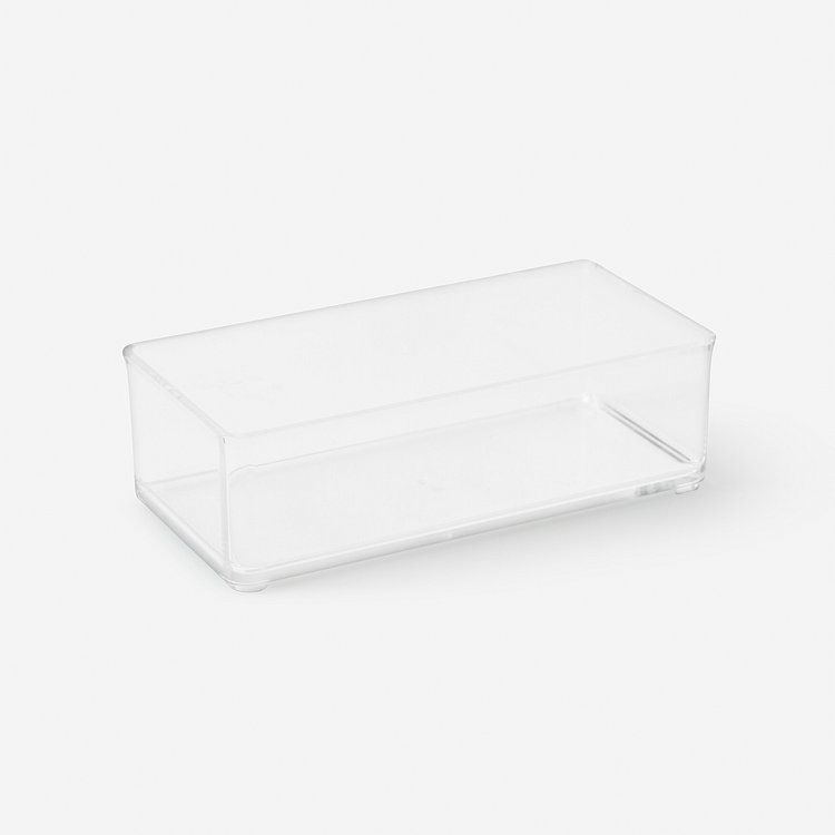 투명해서 깔끔한 아크릴 수납함_16x8x5cm