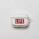 LIFE LOGO AIRPOD HARD CASE(프로)_라이프 로고 에어팟 투명 케이스(프로)