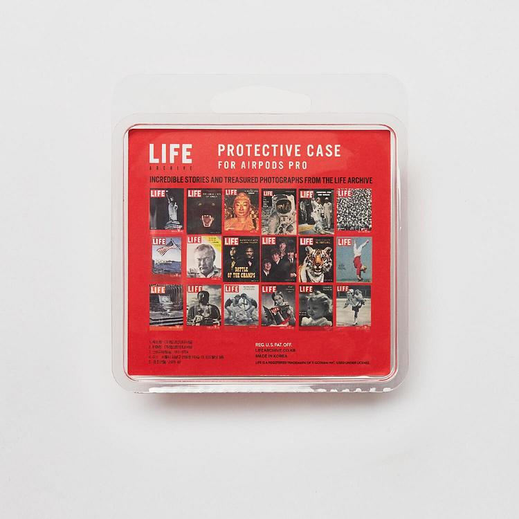 LIFE LOGO AIRPOD HARD CASE(프로)_라이프 로고 에어팟 투명 케이스(프로)