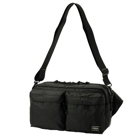PORTER FORCE 2WAY WAIST BAG BLACK (855-07418-10) | 신세계V