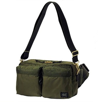 PORTER FORCE 2WAY WAIST BAG SAGE GREEN (855-07418-30) | 신세계V