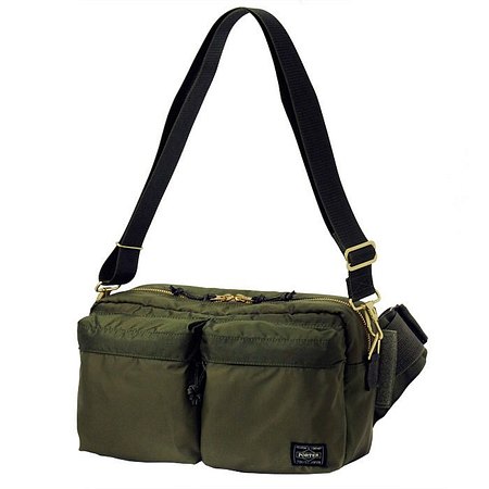 PORTER FORCE 2WAY WAIST BAG SAGE GREEN (855-07418-30) | 신세계V
