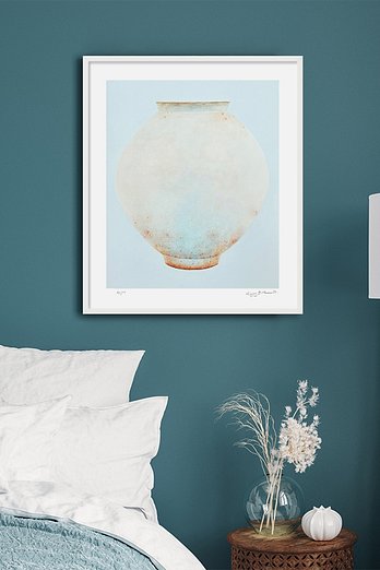 GURIM.COM 김선, 판화 Untitled (blue) (99 Editions) 액자포함 | 신세계V