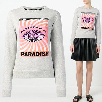 KENZO [KENZO] 11주년 여성파라다이스 이블아이맨투맨 2SW848 952 93 | 신세계V
