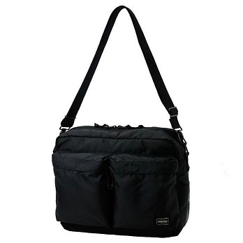 PORTER FORCE SHOULDER BAG BLACK (855-07415-10) | 신세계V