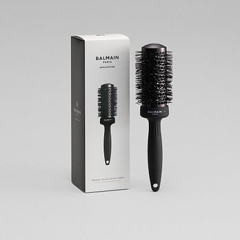 BALMAIN HAIR 발망헤어 프로페셔널 세라믹 라운드 브러쉬 43mm 블랙 | 신세계V
