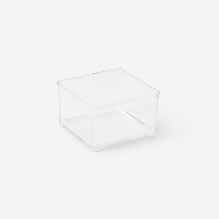 투명해서 깔끔한 아크릴 수납함_8x8x5cm