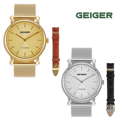 GEIGER(가이거) [GEIGER] 가이거 가이거(GEIGER) 남녀 메쉬 시계 GE1222 택1 | 신세계V