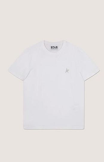 GOLDEN GOOSE KOREA [공식 스토어] 골든구스  남성 스타 레귤러 티셔츠 GMP01220 P000594 80185 | 신세계V