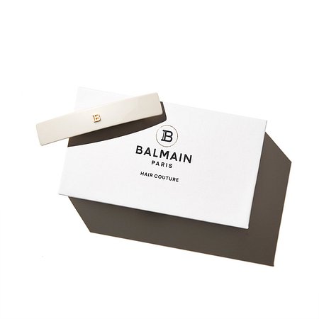 BALMAIN HAIR 발망헤어 바렛 푸어 슈브 미디움 화이트 | 신세계V