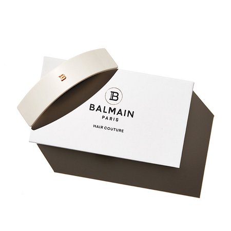 BALMAIN HAIR 발망헤어 바렛 푸어 슈브 라지 화이트 | 신세계V