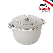STAUB [공식][스타우브] 라이스꼬꼬떼 20cm 화이트 트러플 (ST17220107) | 신세계V