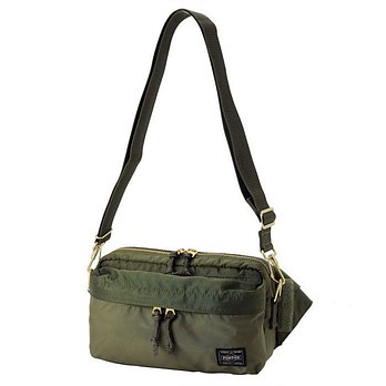 PORTER FORCE 2WAY WAIST BAG SAGE GREEN (855-07501-30) | 신세계V