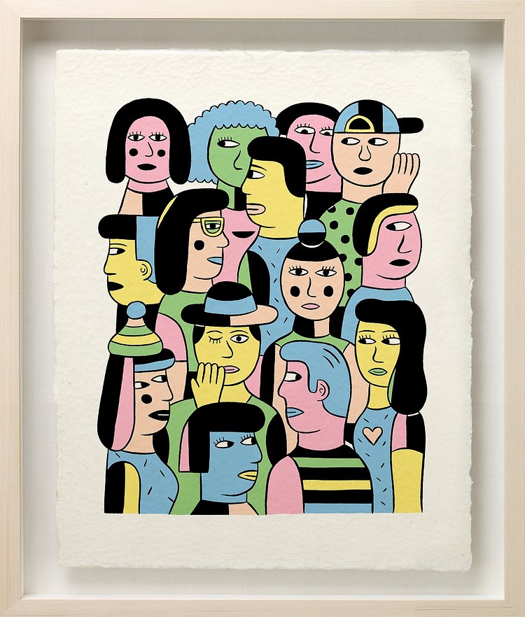 PRINT BAKERY(프린트베이커리) 앤디리멘터 Andy Rementer, Rush Hour | 신세계V